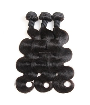 Free Shipping Brazilian Body Wave Hair 3 Bundles / 2 Bundles with Closure