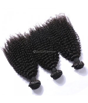 Grade 10A Brazilian Kinky Curly Hair for Black Women