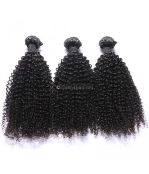 Grade 10A Brazilian Kinky Curly Hair for Black Women