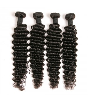 Grade 10A Brazilian Deep Wave Hair Extensions