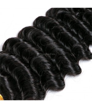 Raw Cambodian Deep Wave Hair Wefts