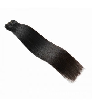 Super Double Drawn Straight Hair Vietnamese SDD Double Drawn Bone Straight Hair Weft