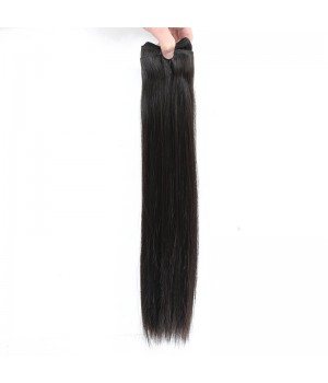 Super Double Drawn Straight Hair Vietnamese SDD Double Drawn Bone Straight Hair Weft