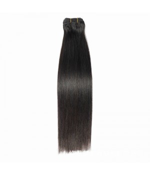 Super Double Drawn Straight Hair Vietnamese SDD Double Drawn Bone Straight Hair Weft