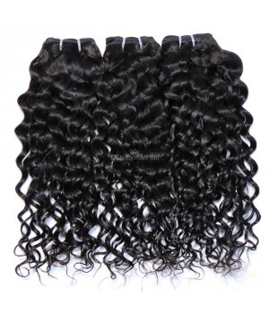 Free Shipping Brazilian Italy Wave Hair 3 Bundles / 2 Bundles with Closure