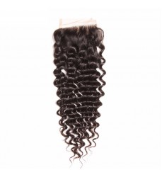 Free Part Brazilian Water Wave Closure 4x4