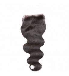 Free Part Brazilian Body Wave Lace Closure 4x4