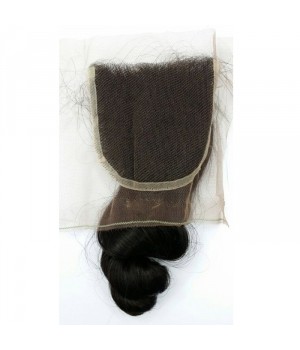 4x4 Free Part Loose Curl Lace Closure