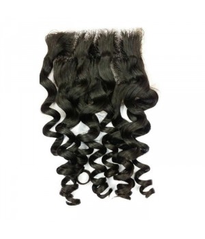 Free Part 4x4 inches Peruvian Hair Lace Closure