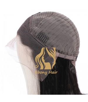 10-30 inch 13x4 Brazilian Straight Human Hair Lace Front Wigs