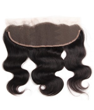 Authentic Cambodian Body Wave Human Hair 13x4 Lace Frontal Closures