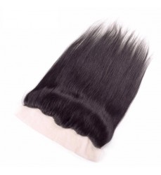 Indian Straight Human Hair Lace Frontal Closure 13x4 for Sale