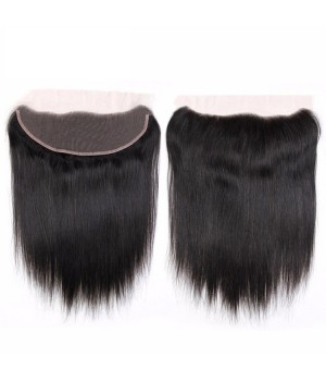 100% Virgin Brazilian Straight Hair 13x4 Lace Frontal Closure for Sale