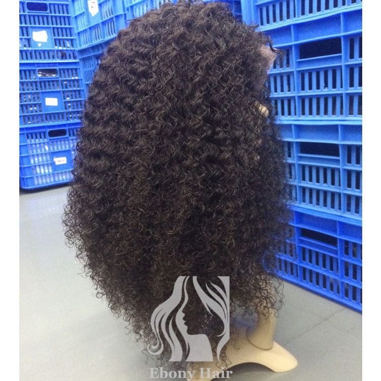 Malaysian Curly Hair Full Lace Wig for Sale
