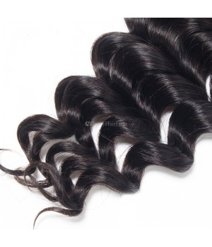 Free Shipping 100% Human Brazilian Loose Wave Hair 3 Bundle Deals / 2 Bundle Deals