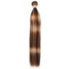 Brazilian P4 27 Piano Straight Hair Bundles Piano Color Hair Weave