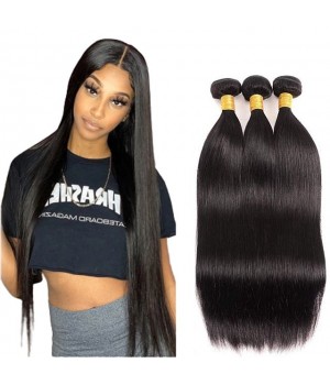 Virgin Brazilian Straight Hair 3 Bundle Deals / 4 Bundle Deals