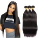 Virgin Brazilian Straight Hair 3 Bundle Deals / 4 Bundle Deals