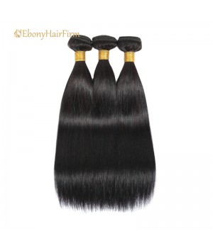 Virgin Brazilian Straight Hair 3 Bundle Deals / 4 Bundle Deals