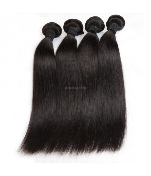 Unprocessed Soft Virgin Grade 10A Brazilian Straight Hair for Sale