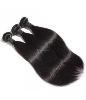 10-30 inch Virgin Brazilian Straight Hair Bundles Brazilian Straight Weave