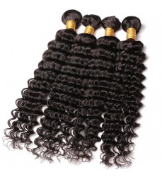 100% Human Weaving Virgin Peruvian Deep Wave Hair