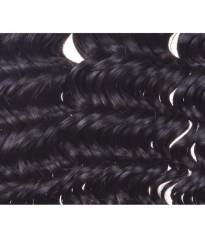 100% Human Weaving Virgin Peruvian Deep Wave Hair