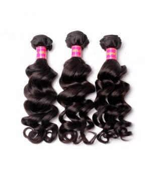 DHL Free Shipping Virgin Brazilian Loose Wave Hair 4 Bundle Deals