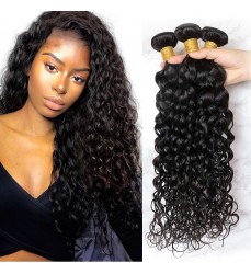 Brazilian Water Wave Hair 3 Bundle Deals / 4 Bundle Deals