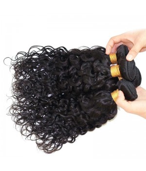 Brazilian Water Wave Hair 3 Bundle Deals / 4 Bundle Deals