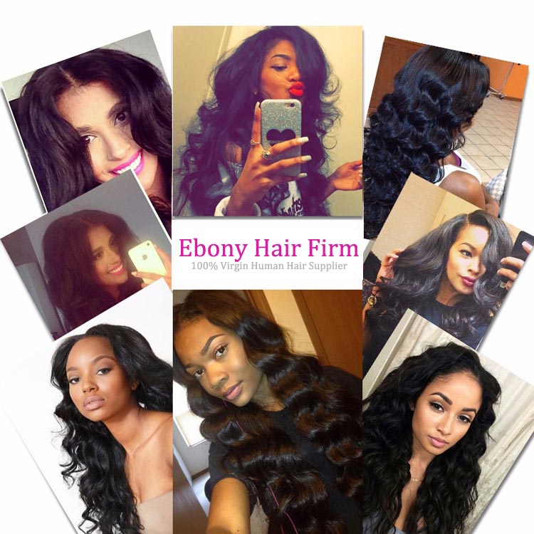 Virgin Brazilian Body Wave Hair Looks