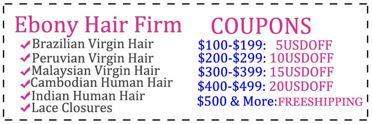 Coupons for Buying Brazilian Loose Wave Hair 