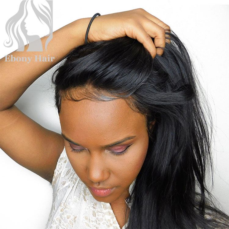Indian Straight Hair 360 Lace Frontal for Sale Natural Color 10-20" inches