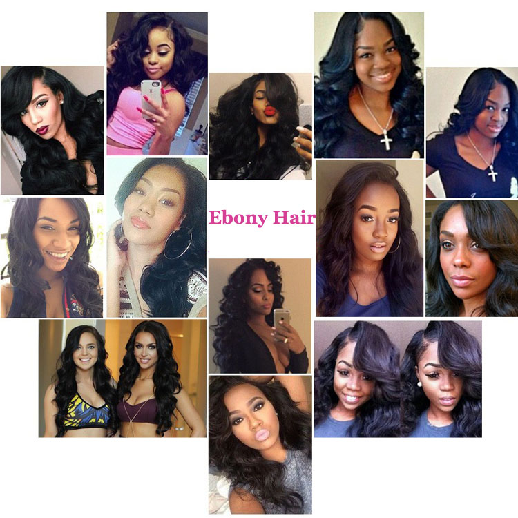 Virgin Cambodian Body Wave Hair Looks