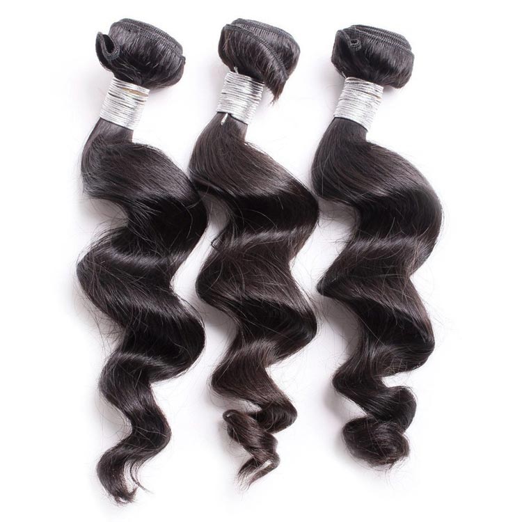 100 Virgin Peruvian Loose Curl Hair